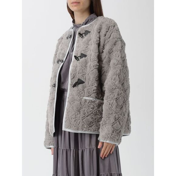 Forte Forte Fur Coat Woman Pearl - Picture 3 of 4